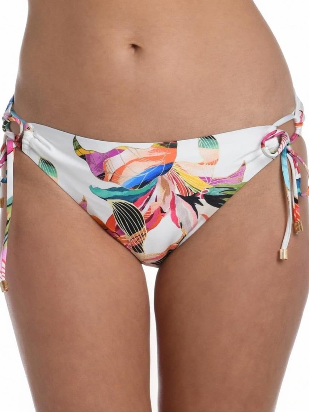 La Blanca Women's Side Tie Hipster Bikini Bottom Sz 12 NWT -